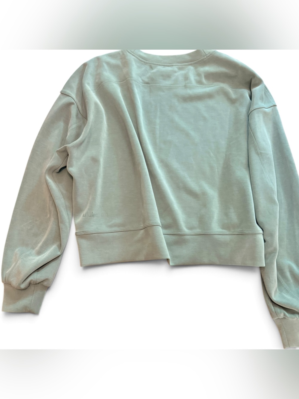 Lululemon Sweatshirt Crewneck Sage Green Soft - Picture 4 of 4